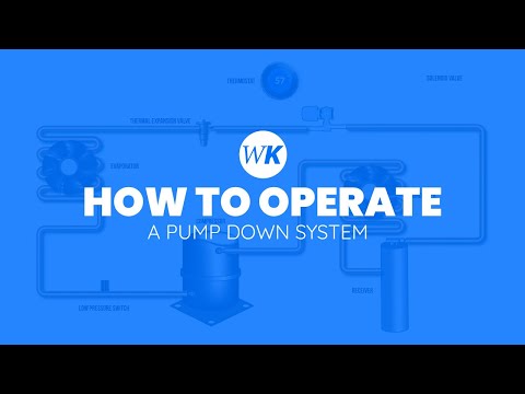 How to Operate a WhisperKOOL Split System with a Pump Down Cycle
