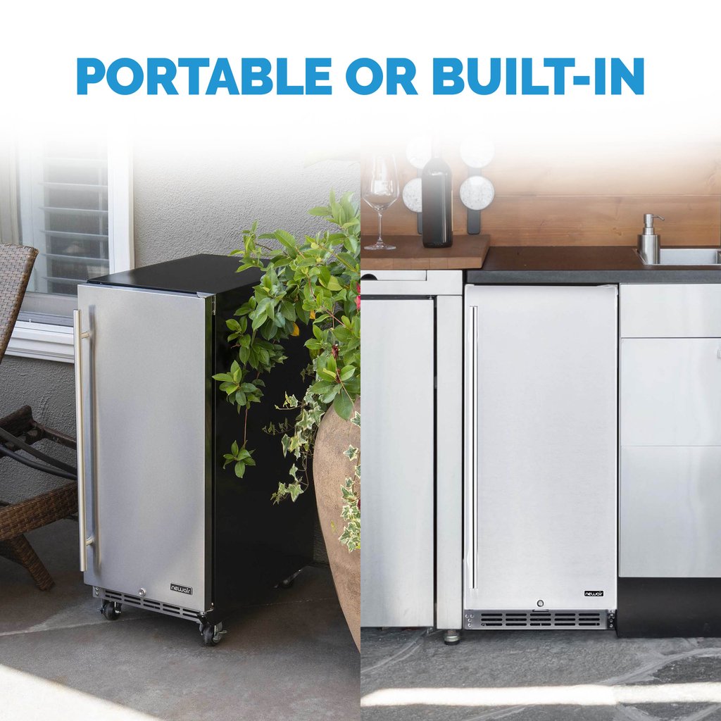 Weatherproof fridge store