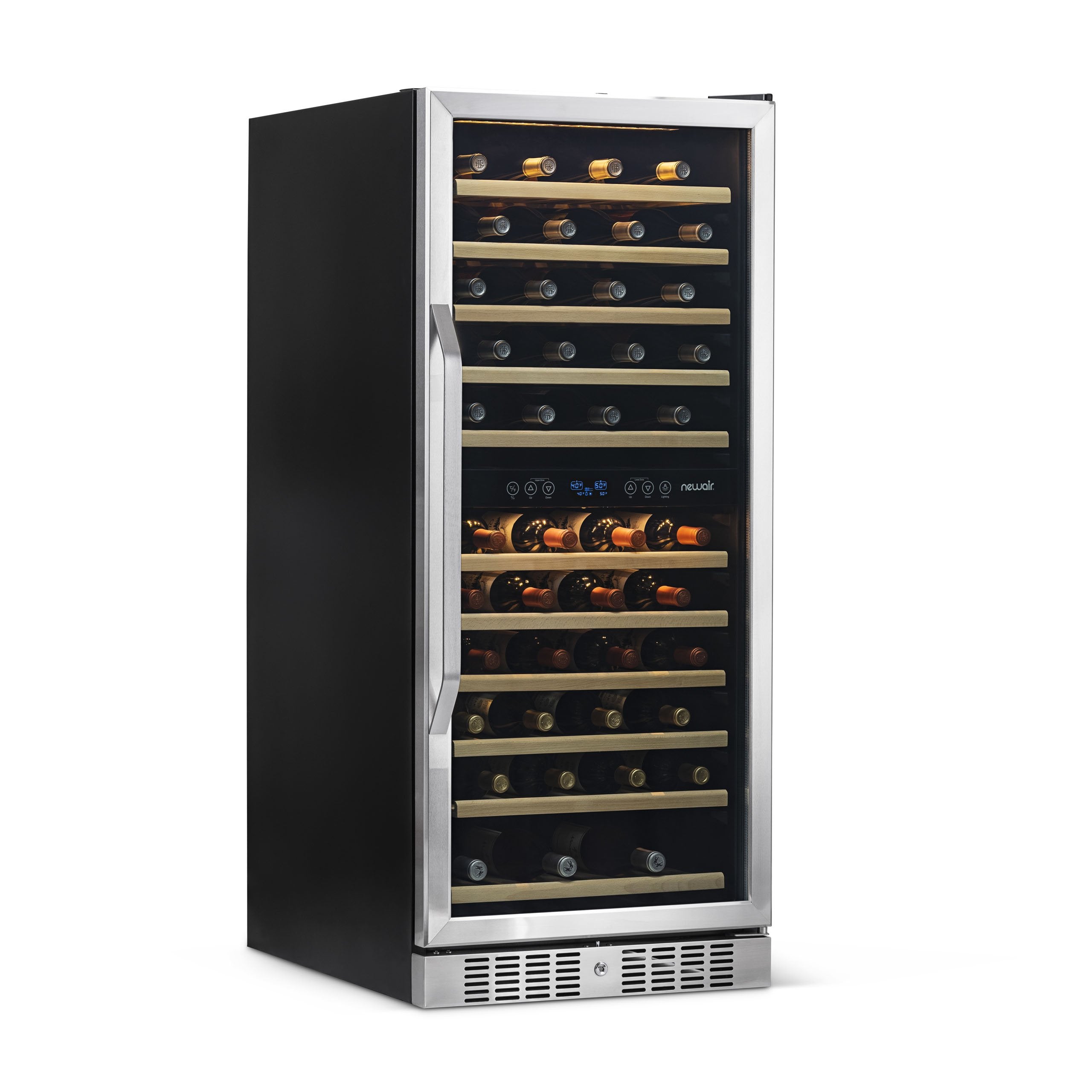 NewAir 27” Built-in 116 Bottle Dual Zone Compressor Wine Fridge