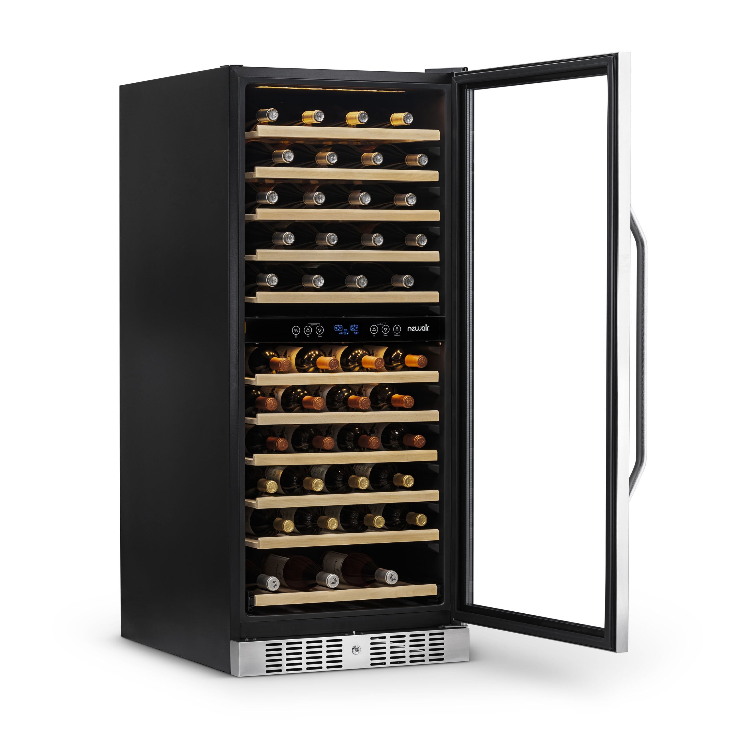 NewAir 27” Built-in 116 Bottle Dual Zone Compressor Wine Fridge