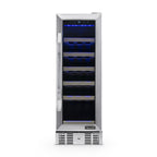 NewAir 12" Built-In 19 Bottle Compressor Wine Fridge Front View
