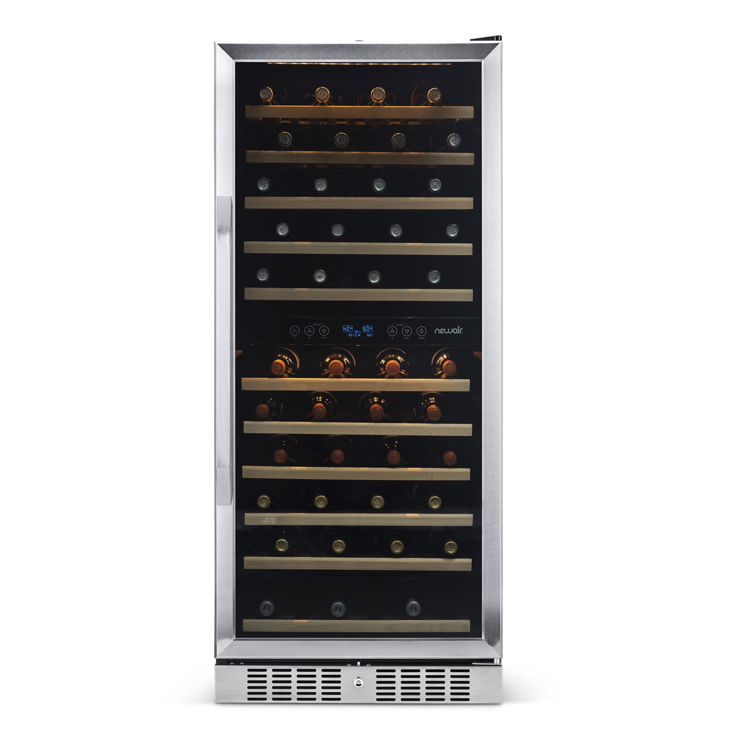 NewAir 27” Built-in 116 Bottle Dual Zone Compressor Wine Fridge