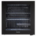 Danby 16 Bottle Wine Cooler Empty Front View Black