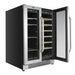 Whynter 20-Bottle/60-Can Undercounter Wine and Beverage Cooler - BWB-2060FDS,BWB-2060FDS