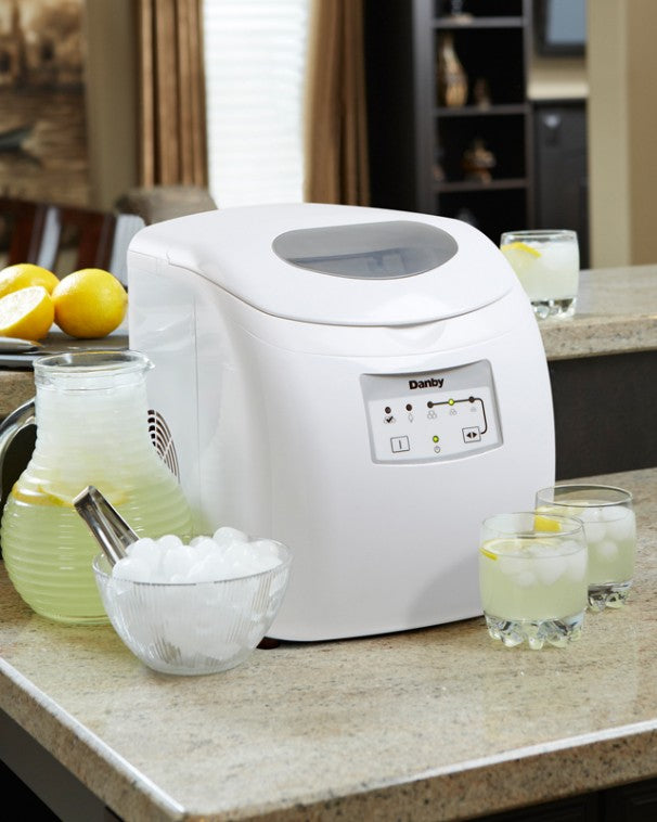 Danby 2 lb Portable Ice Maker DIM2500WDB White