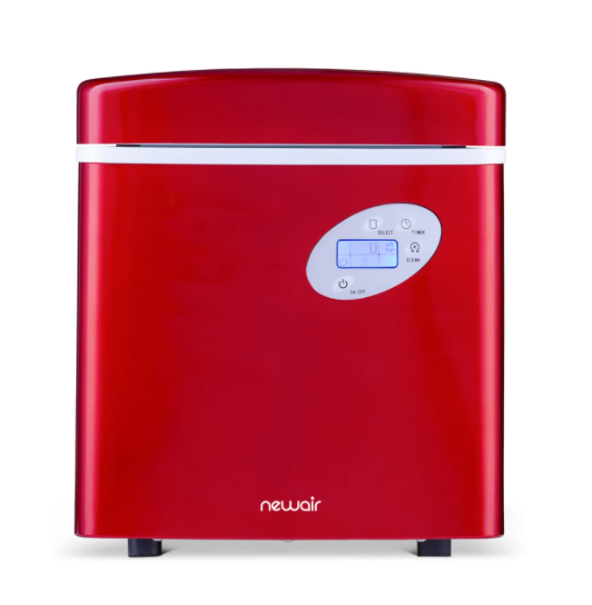 NewAir Countertop Ice Maker, 50 lbs. of Ice a Day, 3 Ice Sizes