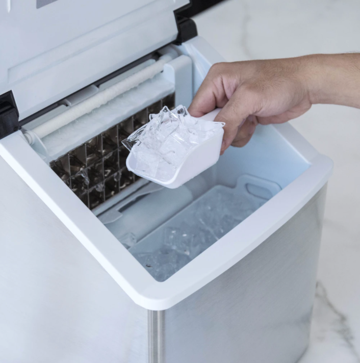 NewAir Countertop Clear Ice Maker, 40 lbs. of Ice a Day