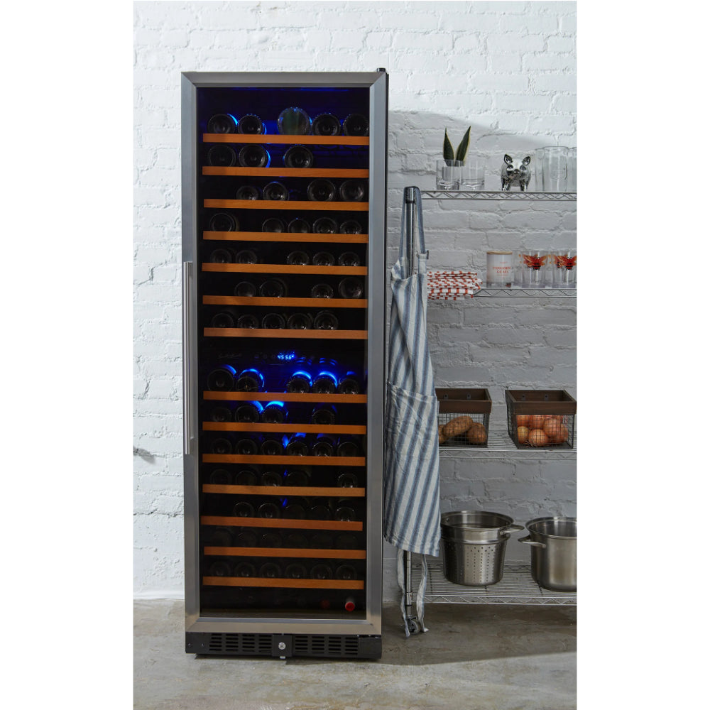 Smith-and-Hanks-166-bottle-Wine-Refrigerator-dual-zone-RW428DR-Stainless-Steel-environment_1280x2048_4683e827-74de-4f13-8594-1d4b16a85a86