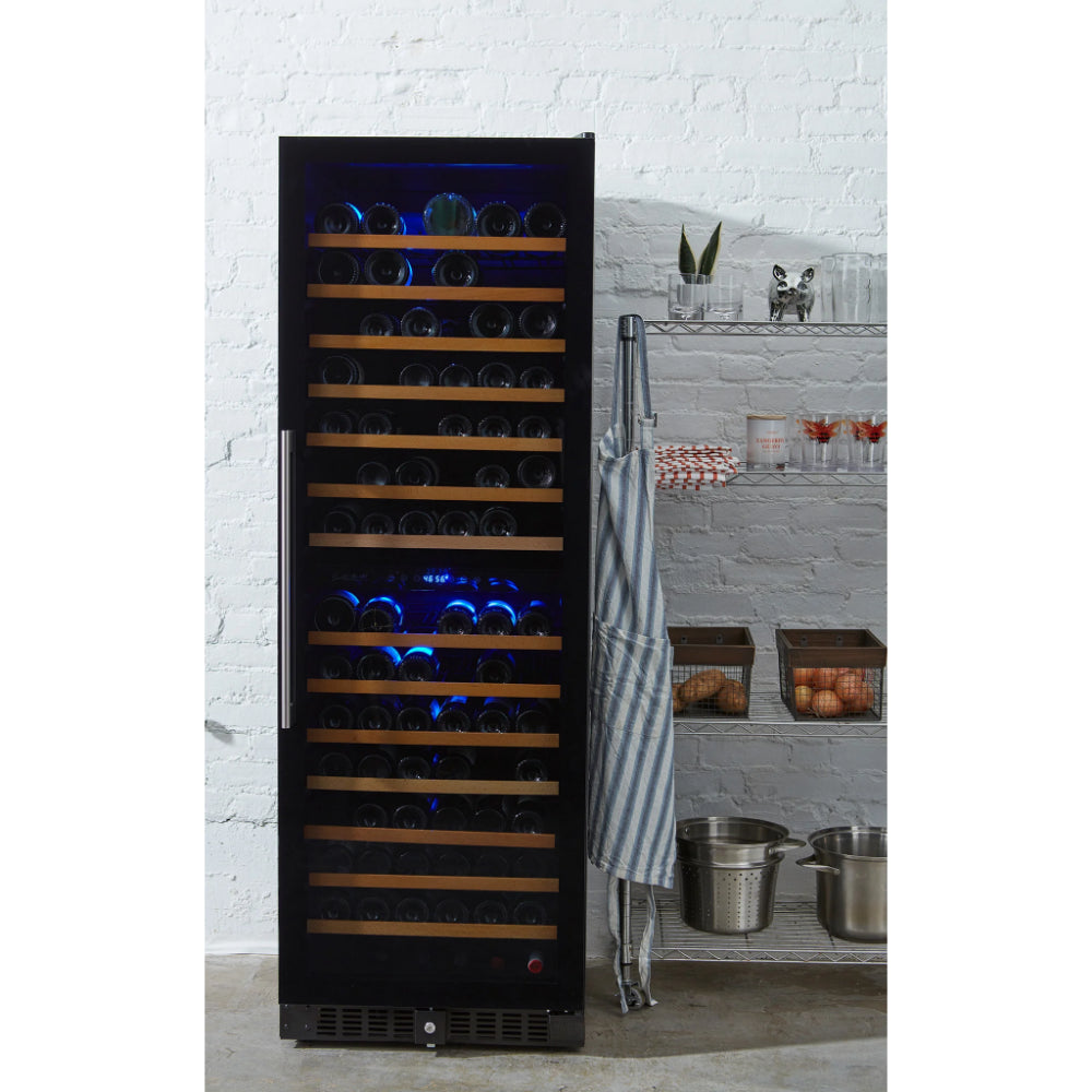 Smith-and-Hanks-166-bottle-Wine-Refrigerator-dual-zone-RW428DRG-modern-black-glass-environment-2_1280x2048_ff46d2c7-69b0-4e83-bcc8-3af304f20129