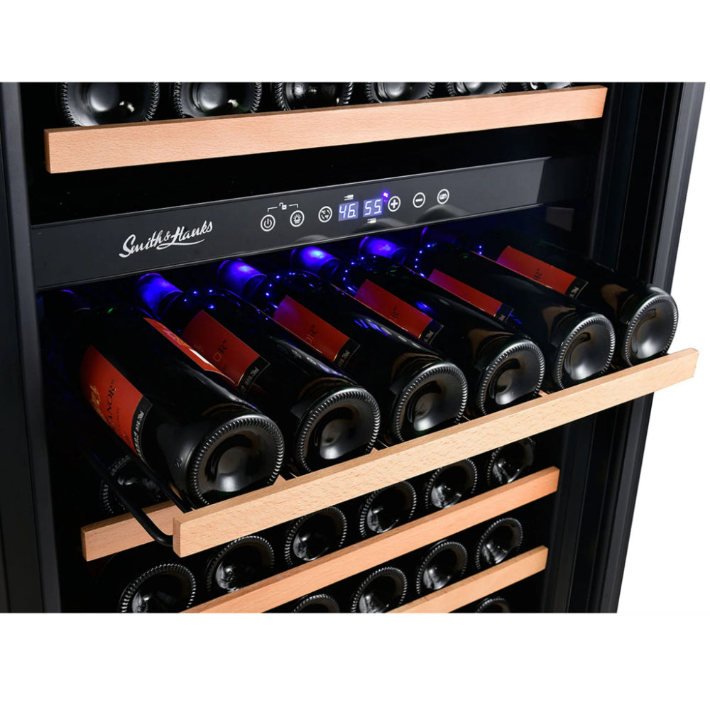 Smith-and-Hanks-166-bottle-Wine-Refrigerator-dual-zone-RW428DRG-modern-black-glass-shelf-out-2_2048x2048_8af0eb9d-a382-4840-9e20-3f0b8acd74a4