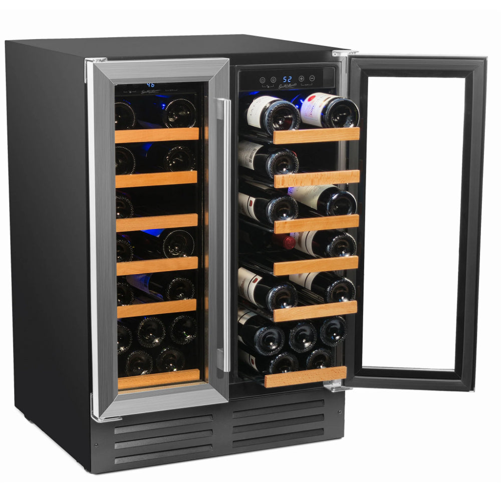 Smith-and-Hanks-40-bottle-Wine-Cooler-dual-zone-RW116D-Stainless-Steel-angle-open_2048x2048_d25a3abd-edca-4a02-8524-5196ec314ebf