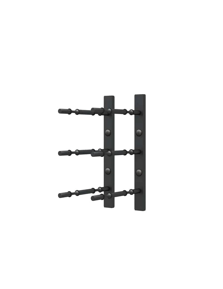 Ultra Wine Racks Horizontal Wall Rails 1FT Metal Wine Rack (3 to 9 Bottles)