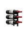 Ultra Wine Racks Horizontal Wall Rails 1FT Metal Wine Rack (3 to 9 Bottles)