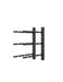 Ultra Wine Racks Horizontal Wall Rails 1FT Metal Wine Rack (3 to 9 Bottles)