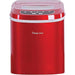Magic Chef MCIM22R Portable Ice Cube Maker - 9.5" - RED,MCIM22R