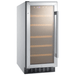 Summit Appliance 15 in. 23-Bottle Built-in Wine Cooler, ADA Height, ALWC15CSS,ALWC15CSS